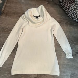 White Turtleneck Sweater